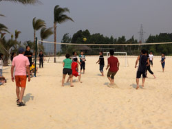 开云足球体育（北京）有限公司2014澄江悦椿春游行—沙滩排球赛